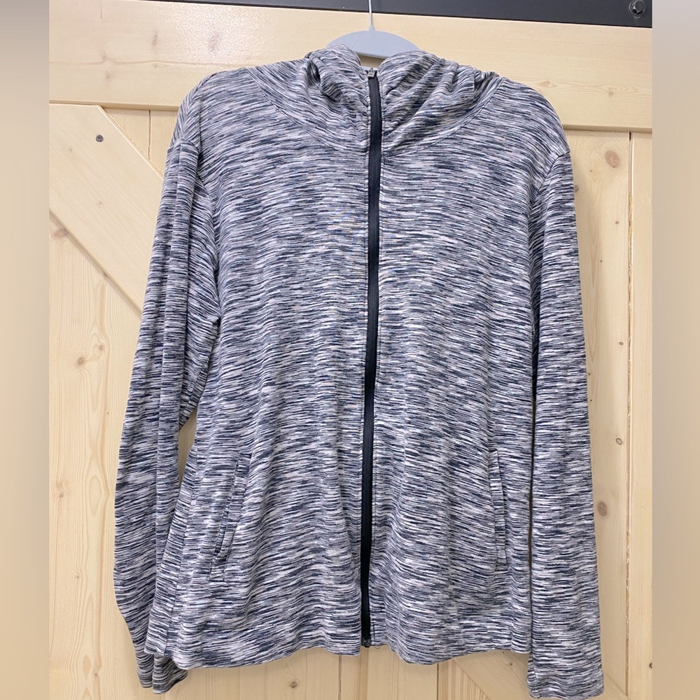 🙌🥰Columbia Grey Haze Dri-Fit Zipper Hooded Sports Jacket